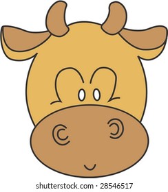 Funny Face of Bull
