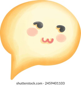 Funny face emoticons, cartoon face emoticons