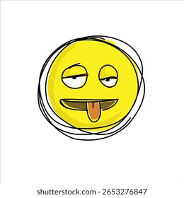 funny face expression emoji character design.eps