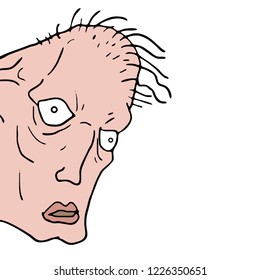 funny face illustration