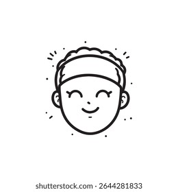 funny face of a man	