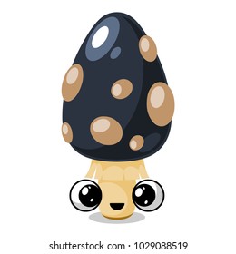 funny face mushroom