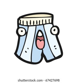 funny face pants cartoon