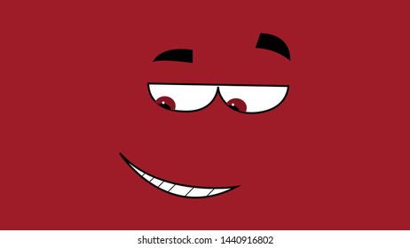 Funny Face for Tshirt Background