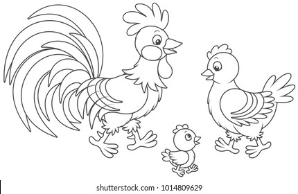 Download Cute Chicken Clipart Black And White Photos