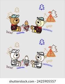 funny farm animals are going to have fun
