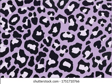 funny fashion lavender color lilac leopard design hand drawn
stationary
