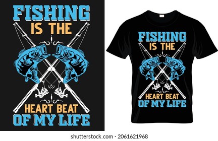 FUNNY FISHING, HINTUNG T-SHIRT DESIGN FOR FISHING LOVER