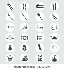 funny flavoring icon,handwriting,EPS10