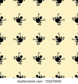 Funny fog seamless vector pattern