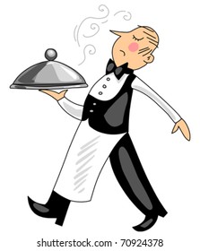 Funny French Waiter