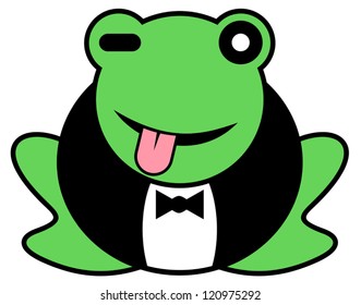 Funny frog