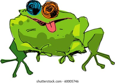 funny frog