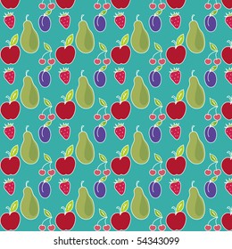 Funny fruit card