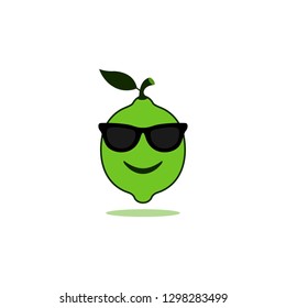 funny fruit logo template