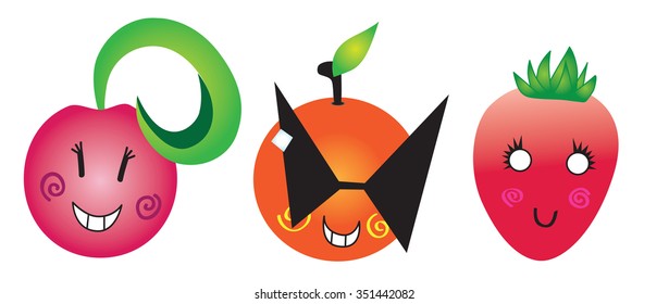 funny fruits
