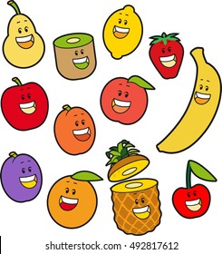 Funny fruits
