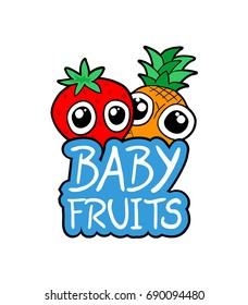 funny fruits design