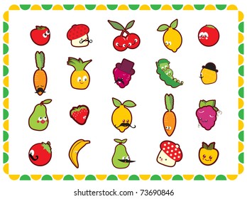 funny fruits and vegetables