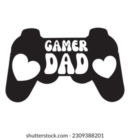 Funny Gamer dad who love game's