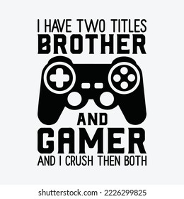 Funny Gamer Vintage Video Games Gift For Boys Brother Son