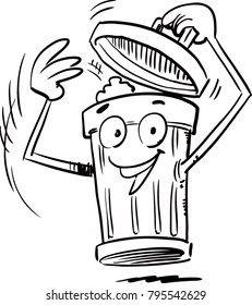 Garbage Cartoon Images, Stock Photos & Vectors 