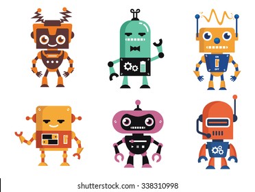 Funny Geek Robot