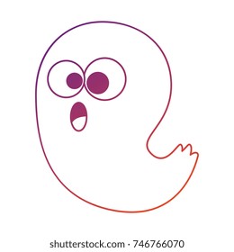 funny ghost halloween character