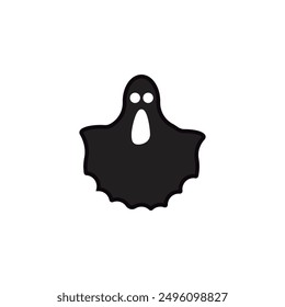 funny ghost vector type icon