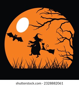 regalo divertido diseño de camisetas de Halloween. Aquí puede encontrar y comprar archivos digitales de diseño de camisetas para usted, amigos y familia, o cualquier persona que apoye su Día Especial. archivo vectorial,archivo de silueta.