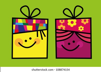 Funny gifts, ideal for birthday card, gift card, valentine card, wedding card and christmas card