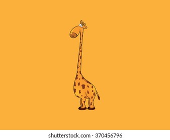 Funny giraffe