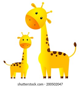 Vector Alphabet Letter G Giraffe Stock Vector (Royalty Free) 749277916