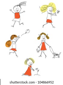 Funny Girls Sketch