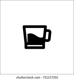 Funny Glass Icon Vector Glyph 