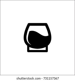 Funny Glass Icon Vector Glyph 