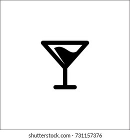 Funny Glass Icon Vector Glyph 