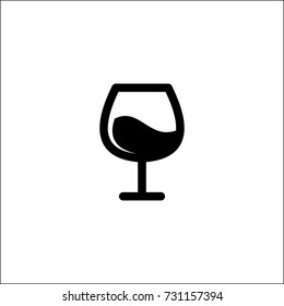 Funny Glass Icon Vector Glyph 