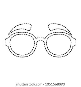 funny glasses accessory icon