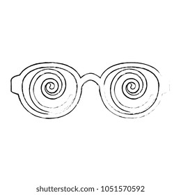 funny glasses accessory icon
