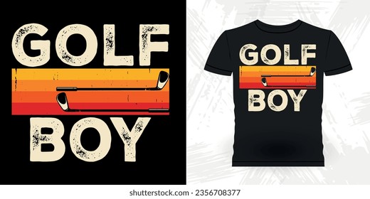 Funny Golf players golfer Retro Vintage Golfing T-shirt Design