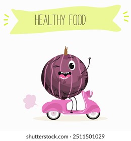 Personagens engraçados da Gooseberry. Design de ícone de ilustração de caractere estilo doodle desenhado à mão vetorial. Personagem bonito mascote da Gooseberry.