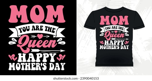 Funny Grandma Vintage Mother's Day T-shirt Design