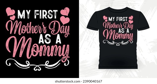 Funny Grandma Vintage Mother's Day T-shirt Design