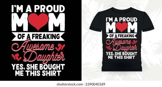 Funny Grandma Vintage Mother's Day T-shirt Design