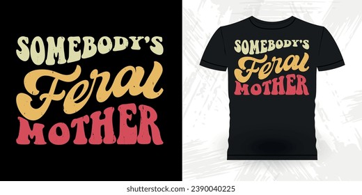 Funny Grandma Vintage Mother's Day T-shirt Design