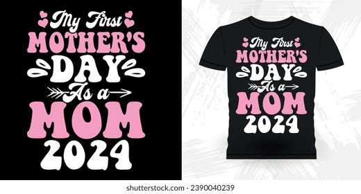 Funny Grandma Vintage Mother's Day T-shirt Design