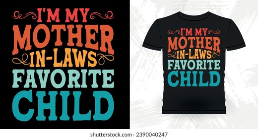 Funny Grandma Vintage Mother's Day T-shirt Design