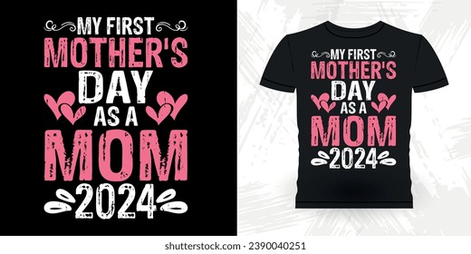 Funny Grandma Vintage Mother's Day T-shirt Design