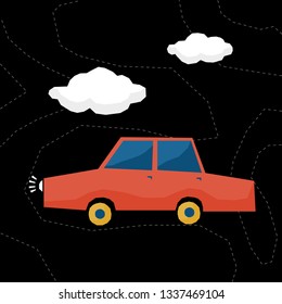 Funny graphic card background template. Abstract creative modern illustration for design poster, card, invitation, bag print, shop advertising etc. 